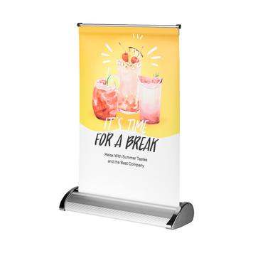 Banner-Display „Mini” Roll Up A4
