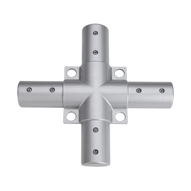 Bannerrahmen-Stecksystem Aluminium „Kreuzstück - Kunststoff”