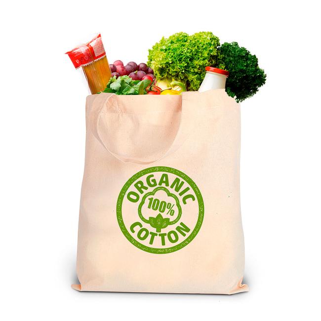 Organische Einkaufstasche „Darwin“ aus 100% Baumwolle