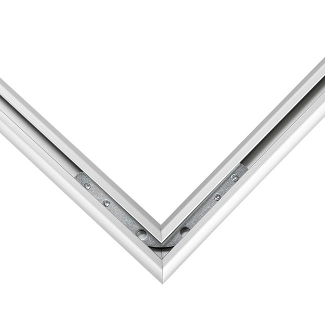Eckverbinder für Aluminium-Plakatschienen