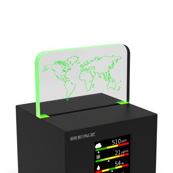 Luftqualitätsmesser „Air2Color PRO“ mit CO2-Ampel