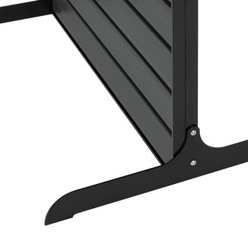 FlexiSlot®-Display „Construct-Straight” Black Frame
