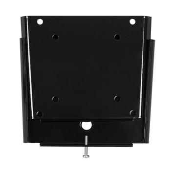 Monitorhalter Einstecksystem für Lamellenwände Vesa 50/75 Black