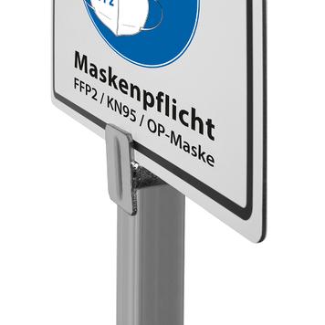 Hinweisaufsteller Maskenpflicht - FFP2, KN95, OP-Masken