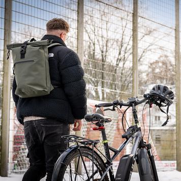 Rollup-Fahrrad-Rucksack „Trycycle“