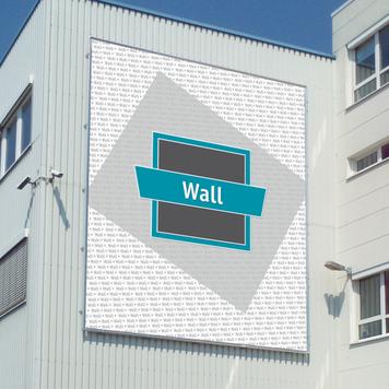 Bannerrahmen-Stecksystem Aluminium „Wall”